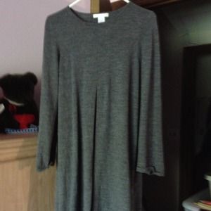 Gray baby's ill sweater dress