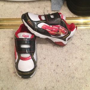 Little boys cars shoes