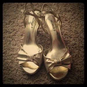 Gold heels