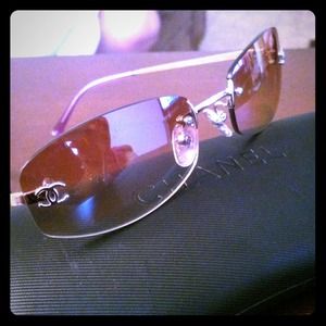 Chanel sunglasses with case...