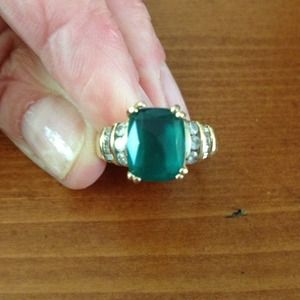 Bundled: Emerald Ring and Ruby Pendant