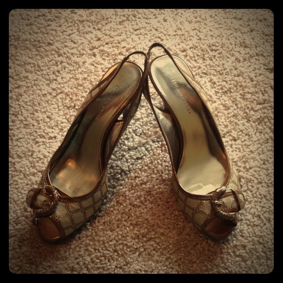 Brown & Beige heels