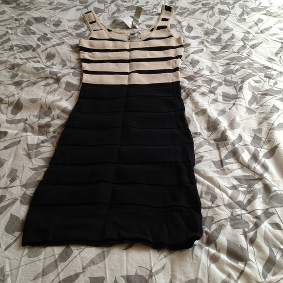 Herve Leger inspired Mango Block Dress