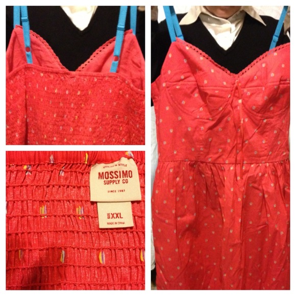 --SOLD --Very Cute & Sassy Red Summer Dress