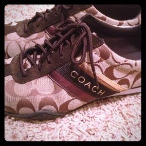 Coach tennis shoes