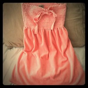 Juicy Couture Pink Terry-cloth Tank/Cover-up