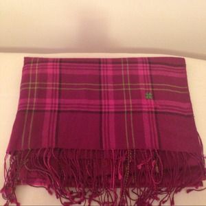 Oversized cashmere scarf by Lilly Pulitzer