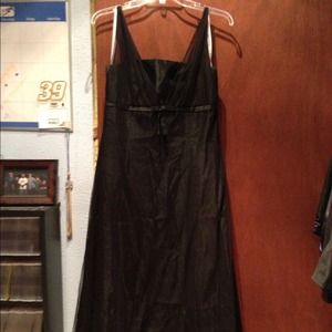 Black David's bridal dress