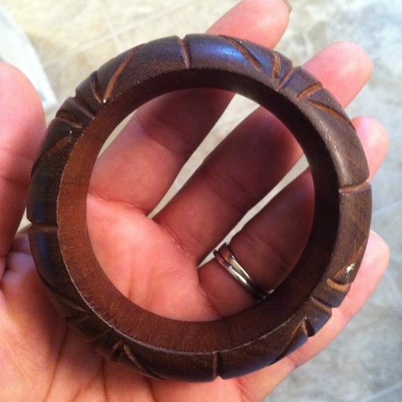 Wooden Bangle - Picture 2 of 2