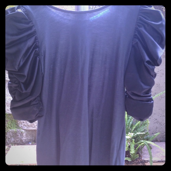 Ruffled silk.