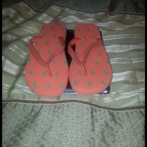 Men's Authentic Polo Flip Flops Size 9-10