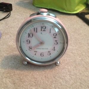 Pottery Barn Kids Accessories Reduced Lghtpink Alarm Clock