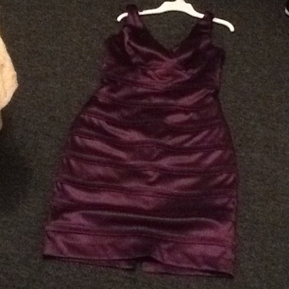Dress purple