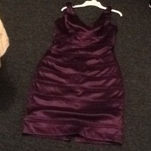 Dress purple