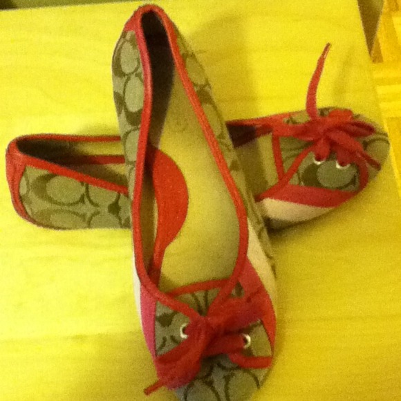 Coach ballerina flats
