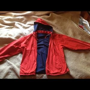 Bright orange raincoat Men's/Women's