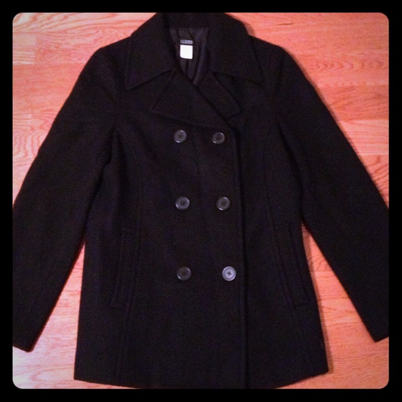 J. Crew Jackets & Blazers - J. Crew black wool jacket size small
