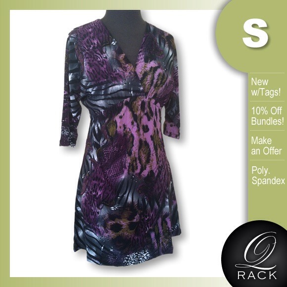 New Animal Print Dress by CHRISTINA LOVE (NWT)