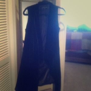 Velvet vest