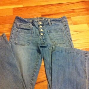 American eagle button fly jeans