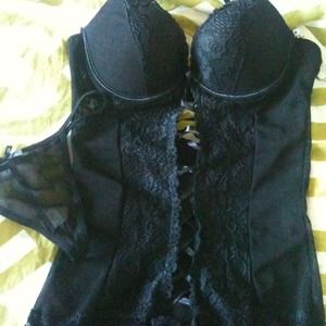 Black & Lace Teddy **SOLD**