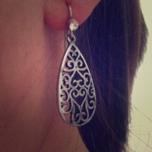 Vintage inspired drop earrings