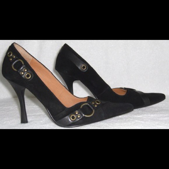 MIA Black Suede 'Indulgence' Heels