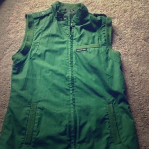 Members Only vest / Forest green