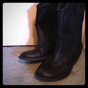 cute black cowgirl boots