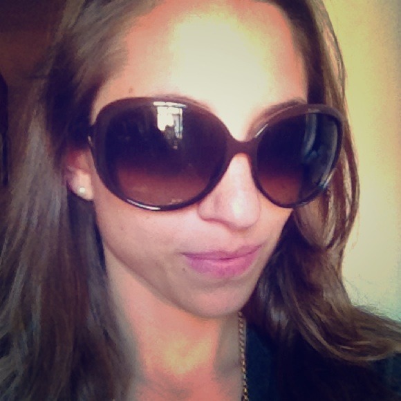 Brand new Dior sunglasses in dark brown