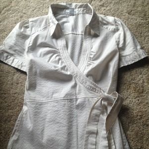 H&M Blouse / Ties @ side /