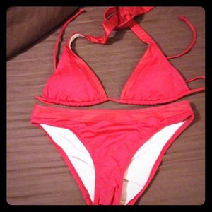 RESERVED @pazznaka NWOT dark pink bikini