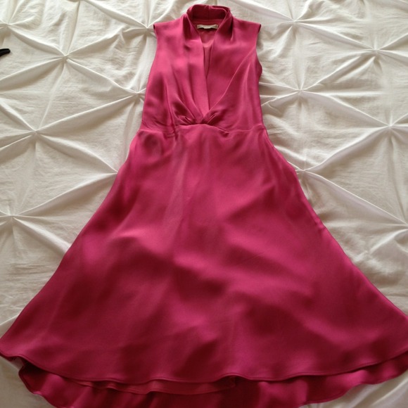 Sold Banana Republic Pink Silk dress 0