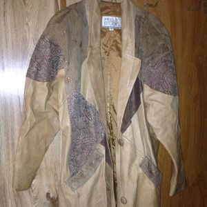 Long leather coat.  This was like. $400 new