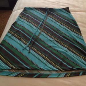 Colorful and light skirt