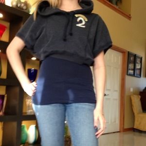 Hollister Brand Crop Sweatshirt