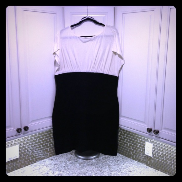 dots Dresses & Skirts - Black and white plus size dress.