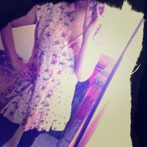 Spring shimmery lightweight blouse/tunic