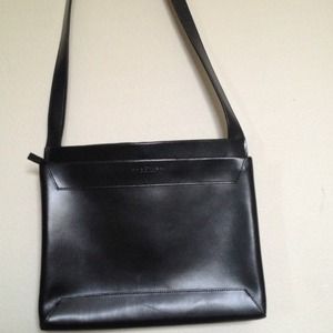 Black cross body bag, never used