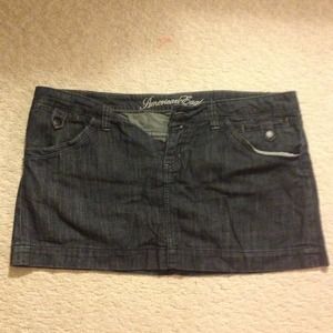 ❗Sold❗Dark jean skirt