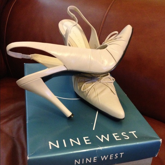 Nine West Shoes - Light Natural leather pumps by Nine West.