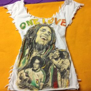 One of a kind bob marly shirt