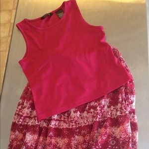 Deep Red Summer Outfit