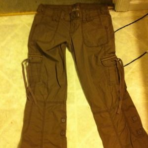 Brown Hollister pants!!