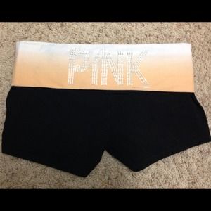 VS PINK yoga shorts!