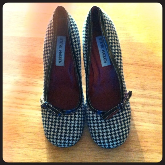 Houndstooth Heels (Steve Madden)