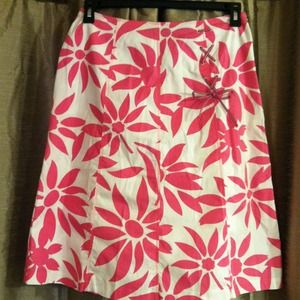 💢reduced💢Pink and white skirt