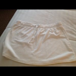White skirt