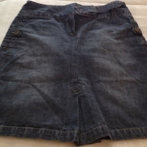 Jean skirt