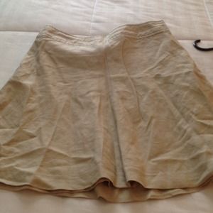 Tan skirt